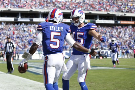 Celebrate Bills fans: Your team escaped Tennessee with a win (Getty Images)